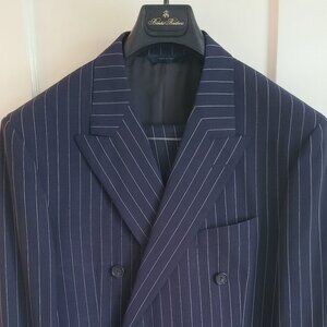 Brooks Brothers Double-Breasted 1818 Pinstripe Suit